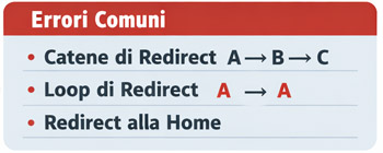 errore redirect a catena