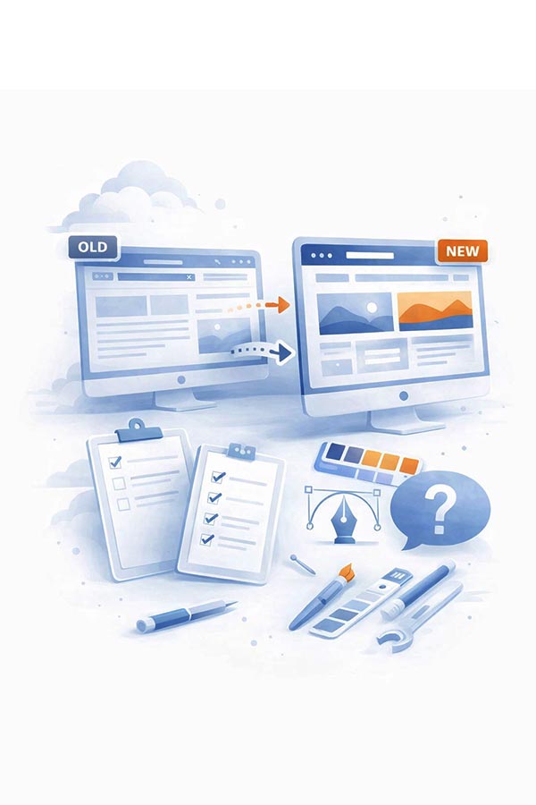 restyling sito web o rifacimento